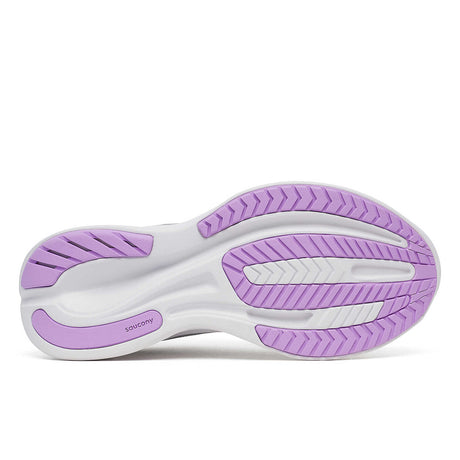 Saucony Women's Cohesion 18 Running Shoes Wide - Fossil/Crocus