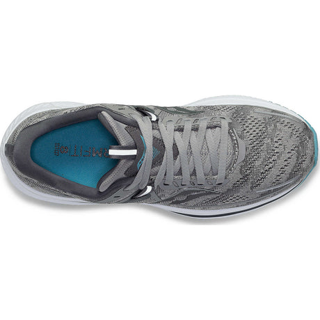 Saucony Women's Omni 21 Runners Wide - Alloy/Rainfall