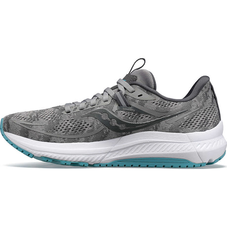 Saucony Women's Omni 21 Runners Wide - Alloy/Rainfall