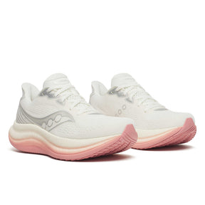 Saucony Women's Triumph 23 Running Shoes - Ivory/Mauve