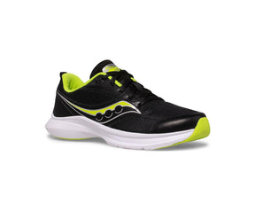 Saucony Youth Boys Kinvara 13 Runners - Black/Lime