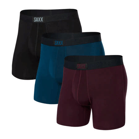 Saxx Men's Vibe Soft Boxer Brief 3 Pack - SAXX - A&M Clothing & Shoes - Westlock AB