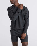 Saxx Men's 3Six Five Long Sleeve Crew - Black Heather
