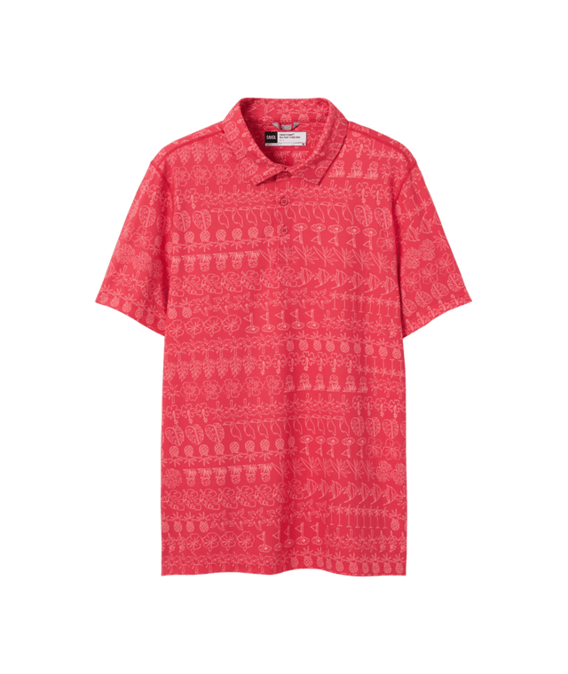 Saxx Men's Droptemp All Day Cooling Polo - A&M Clothing & Shoes