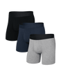 Saxx Men's Droptemp Cooling Cotton Boxer Brief Fly 3PK - A&M Clothing and Shoes