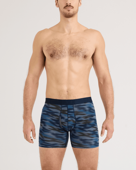 Saxx Men's Droptemp Cooling Cotton Boxer Brief Fly - A&M Clothing and Shoes