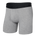 Saxx Men's Droptemp Cooling Cotton Boxer Brief Fly - Dark Grey Heather