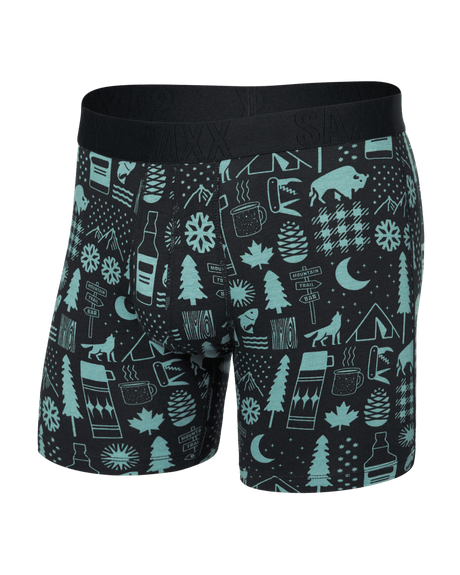Saxx Men's Droptemp Cooling Cotton Boxer Brief Fly - A&M Clothing & Shoes - Westlock