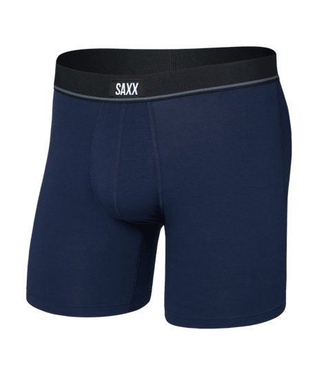 Saxx Men's Essential Cotton Boxer Brief with Fly - A&M Clothing and Shoes