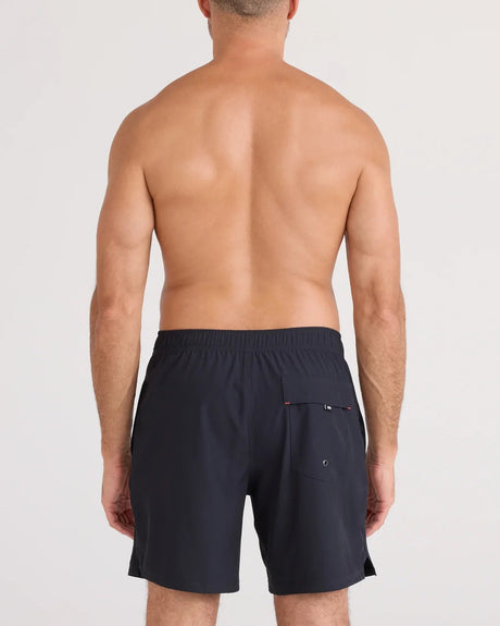 Saxx Men's Oh Buoy 2N1 Volley 7in - Black