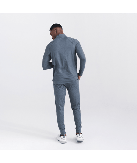Saxx Men's Peakdaze Half Zip - Turbulence Heather