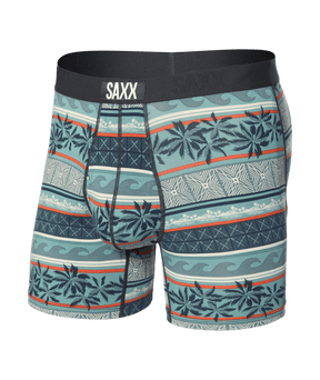 Saxx Men's Ultra Boxer Briefs With Fly - Beach Shack Teal