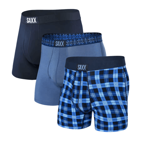 Saxx Men's Ultra Soft Boxer Brief 3 Pack - A&M Clothing & Shoes