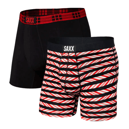 Saxx Men's Vibe Boxer Brief 2 Pack - A&M Clothing & Shoes
