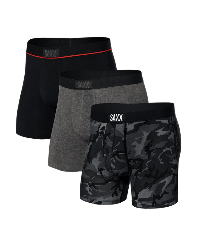 Saxx Men's Vibe Soft Boxer Brief 3 Pack - A&M Clothing & Shoes - Westlock