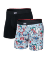 Saxx Men's Vibe Xtra Boxer Brief Fly 2PK - A&M Clothing & Shoes Westlock