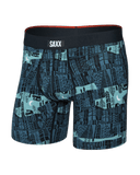 Saxx Men's Vibe Xtra Boxer Brief Fly - The Clearing Storm