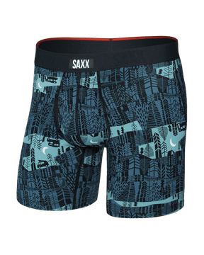 Saxx Men's Vibe Xtra Boxer Brief Fly - The Clearing Storm