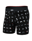 Saxx Men's Vibe Xtra Boxer Brief Fly - Gamer Black