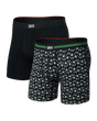 Saxx Men's Vibe Xtra Soft Comfort Boxer Brief Fly 2 - Pack - A&M Clothing & Shoes Westlock