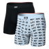 Saxx Men's Vibe Xtra Soft Comfort Boxer Brief Fly 2PK - A&M Clothing and Shoes