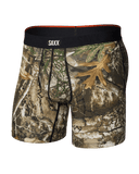 Saxx Men's Vibe Xtra Soft Comfort Boxer Brief Fly - Realtree Edge-Multi