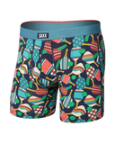 Saxx Men's Vibe Xtra Soft Comfort Boxer Brief Fly - Dillball-Seascape