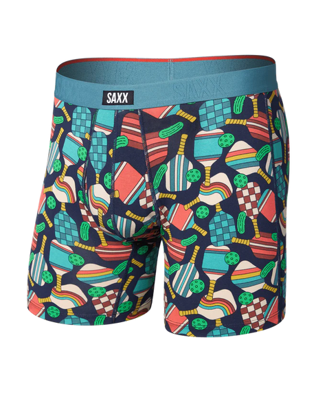 Saxx Men's Vibe Xtra Soft Comfort Boxer Brief Fly - A&M Clothing and Shoes