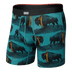 Saxx Men's Vibe Xtra Soft Comfort Boxer Brief Fly - A&M Clothing and Shoes
