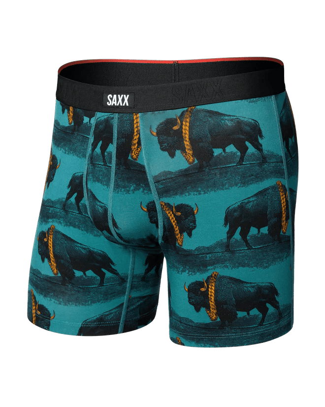 Saxx Men's Vibe Xtra Soft Comfort Boxer Brief Fly - A&M Clothing and Shoes