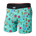 Saxx Men's Vibe Xtra Soft Comfort Boxer Brief Fly - Pixel Ball-Surf Blue
