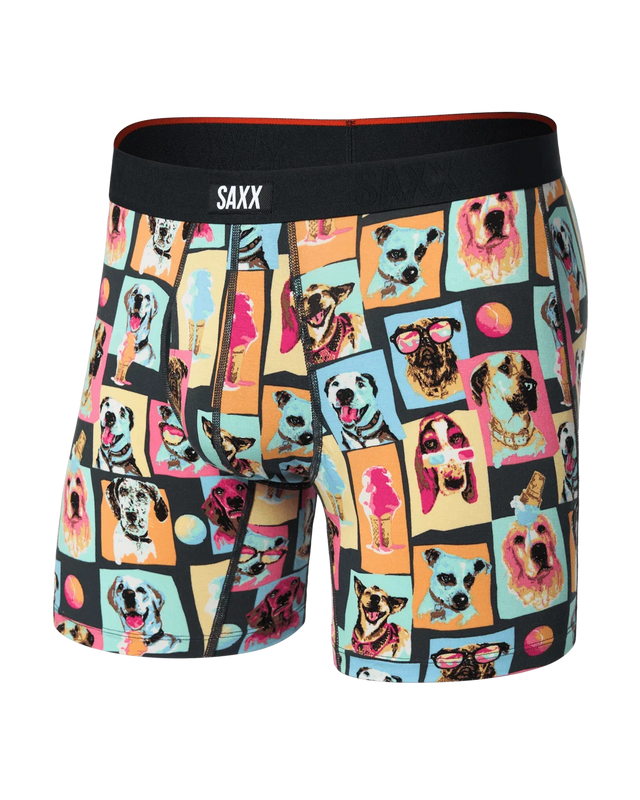 Saxx Men's Vibe Xtra Soft Comfort Boxer Brief Fly - A&M Clothing & Shoes