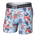 Saxx Men's Volt Breathable Mesh Boxer Brief - Hockey Brawl-Blue