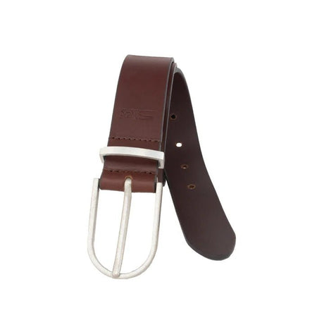 Silver Jeans Women's Genuine Leather Belt - Dark Tan