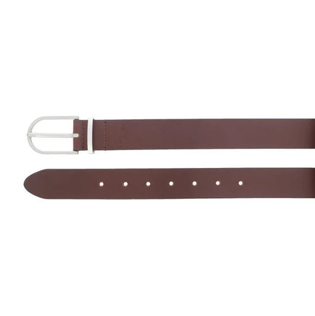 Silver Jeans Women's Genuine Leather Belt - Dark Tan