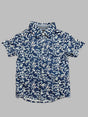 Silver Kids Boys AOP Short Sleeve Shirt - A&M Clothing & Shoes - Westlock