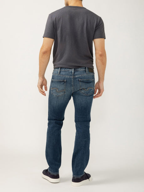 Silver Men's Allan Slim Fit Straight Leg Jeans - Ace