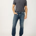 Silver Men's Allan Slim Fit Straight Leg Jeans - A&M Clothing & Shoes