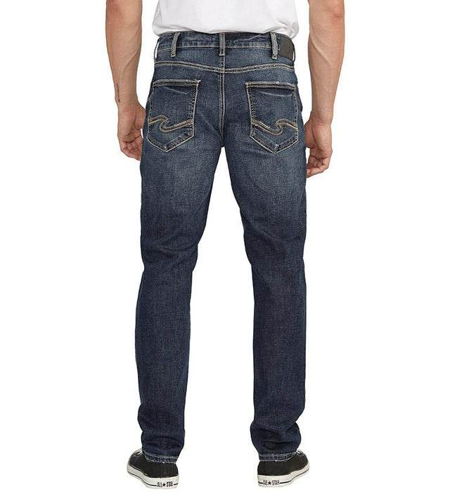 Silver Men's Eddie Athletic Tapered Jean - A&M Clothing & Shoes - Westlock
