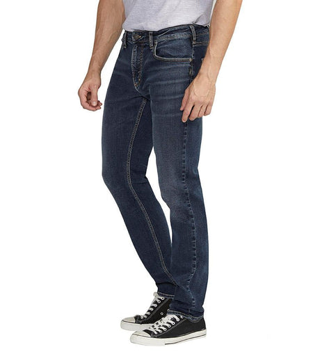 Silver Men's Konrad Slim Fit Jeans - Indigo