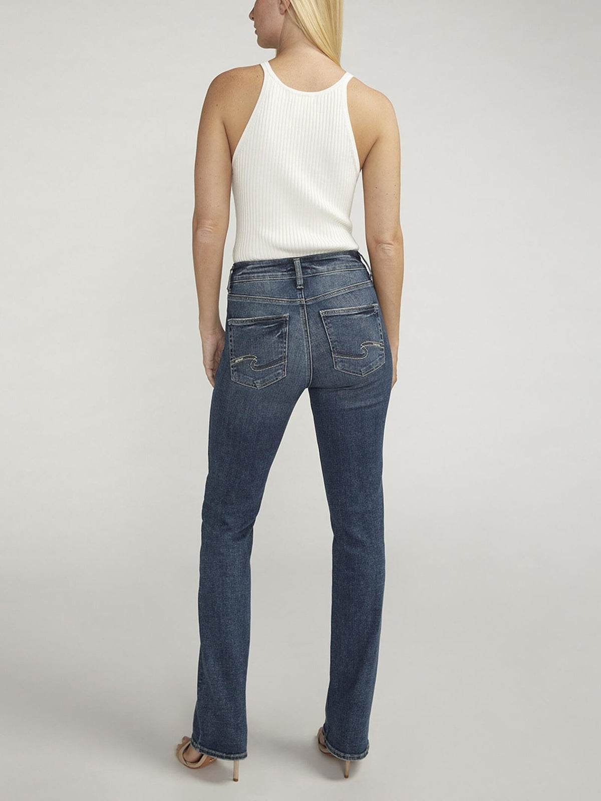 Silver Women's Avery Slim Boot Jeans - Indigo