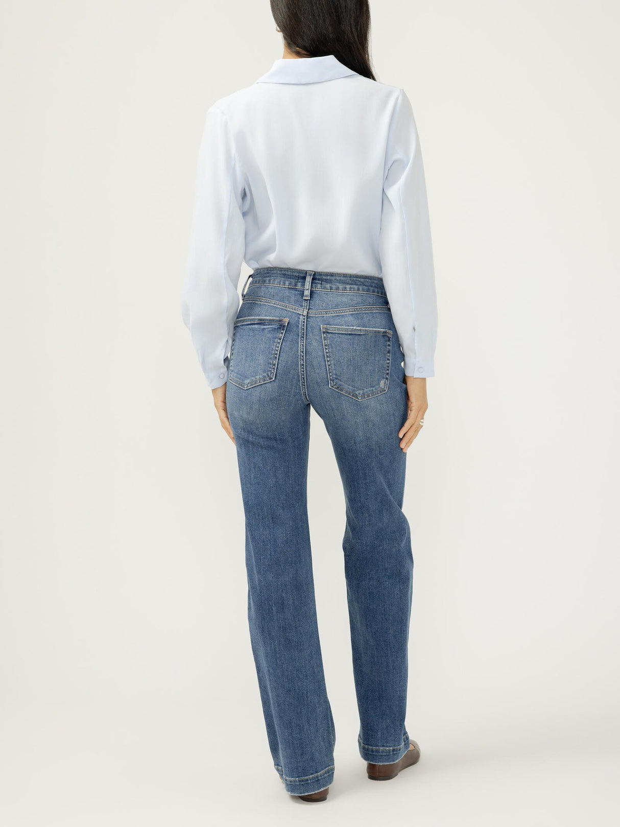 Silver Women's Avery Trouser Jeans - Folk