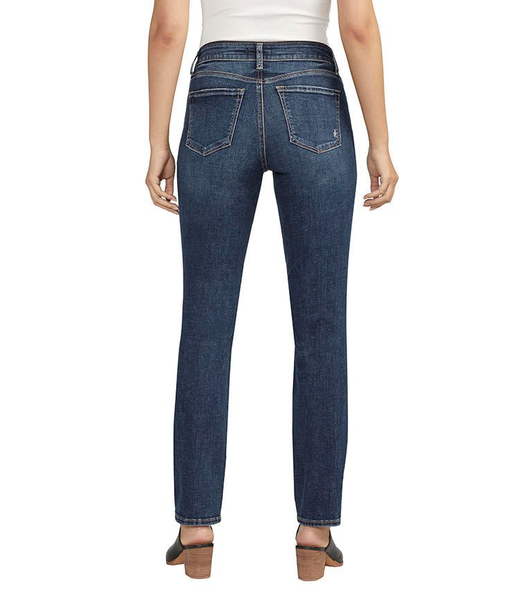 Silver Women's Elyse Straight Jeans - A&M Clothing & Shoes