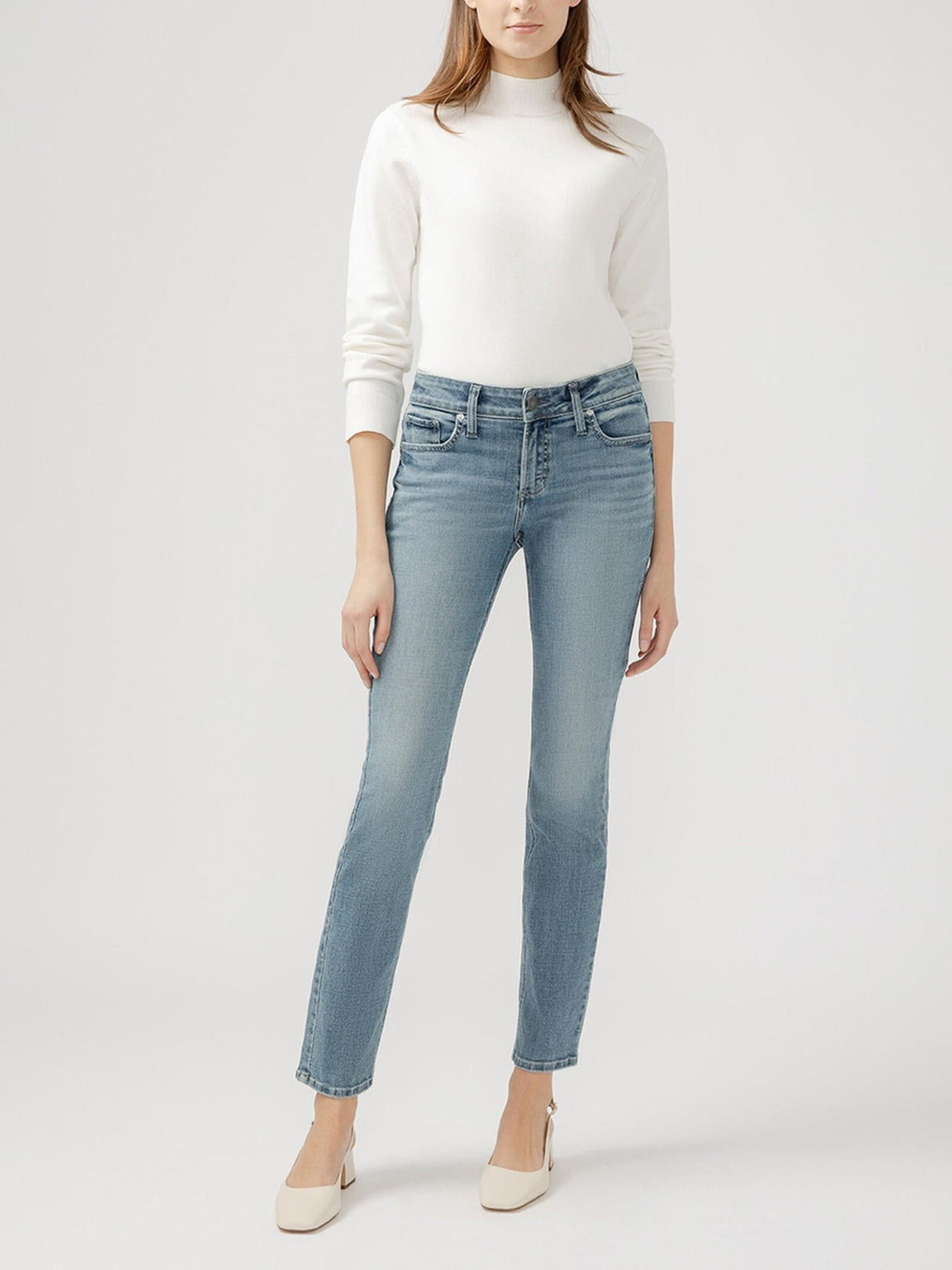 Silver Women's Elyse Straight Jeans - Indigo