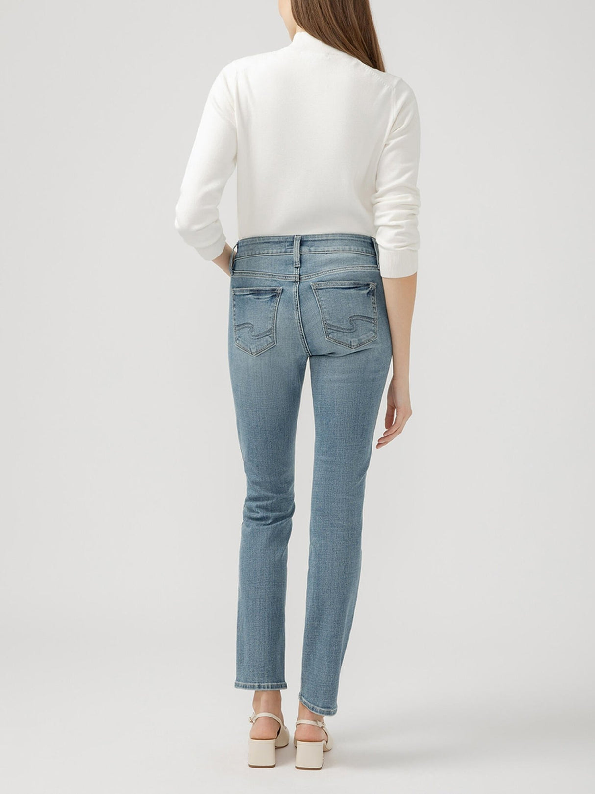 Silver Women's Elyse Straight Jeans - Indigo