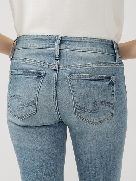 Silver Women's Elyse Straight Jeans - Indigo