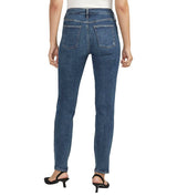 Silver Women's Infinite Fit Mid Rise Straight Jeans - A&M Clothing & Shoes