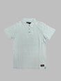 Silver Youth Boys Acid Wash SS Polo - A&M Clothing & Shoes - Westlock