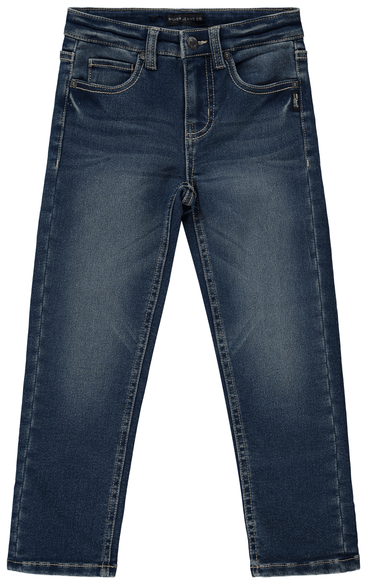 Silver Youth Boys Nathan Knit Jeans - A&M Clothing & Shoes - Westlock