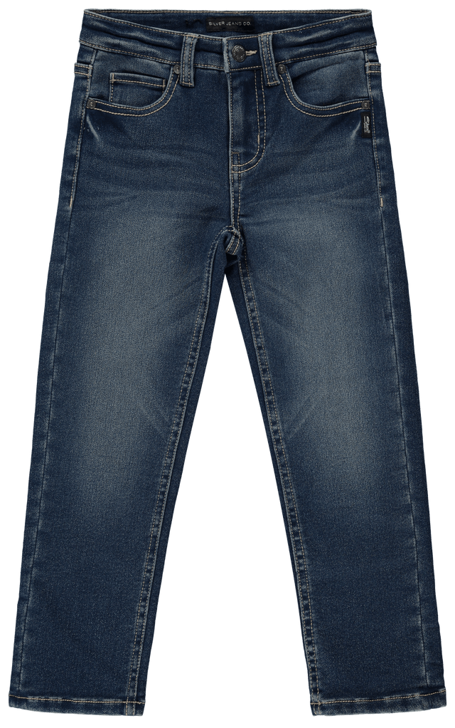 Silver Youth Boys Nathan Knit Jeans - A&M Clothing & Shoes - Westlock